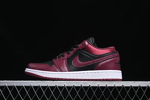 All categories Air Jordan Jordan series basketball shoes Air Jordan 1 Low Air Jordan 1 Low AJ1 Joe 1 black wine red metal flying wings DB6491-600